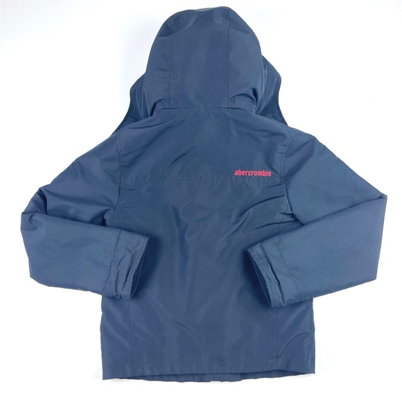 Kid’s Abercrombie & Fitch Blue Zip Up Jacket Size Small - Picture 2 of 3